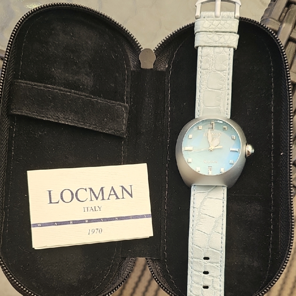 Locman Italy Light Tiffany Blue/Green Watch